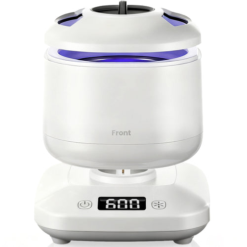 Retainer Cleaner Machine, Jewelry Cleaner Ultrasonic machine for Mouth Guards, Jewelry, Rings, Invisalign Cleaner, Detachable Design with Digital Timer & 4 Cleaning Modes, 2025