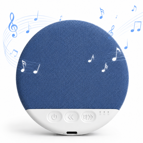 Pillow Speaker for Sleeping, Bluetooth Under Pillow Speaker with White Noise & Sleep Timer, Ultra-Thin Bed Speaker for Side Sleepers, 48H Battery Life for Adult Kids